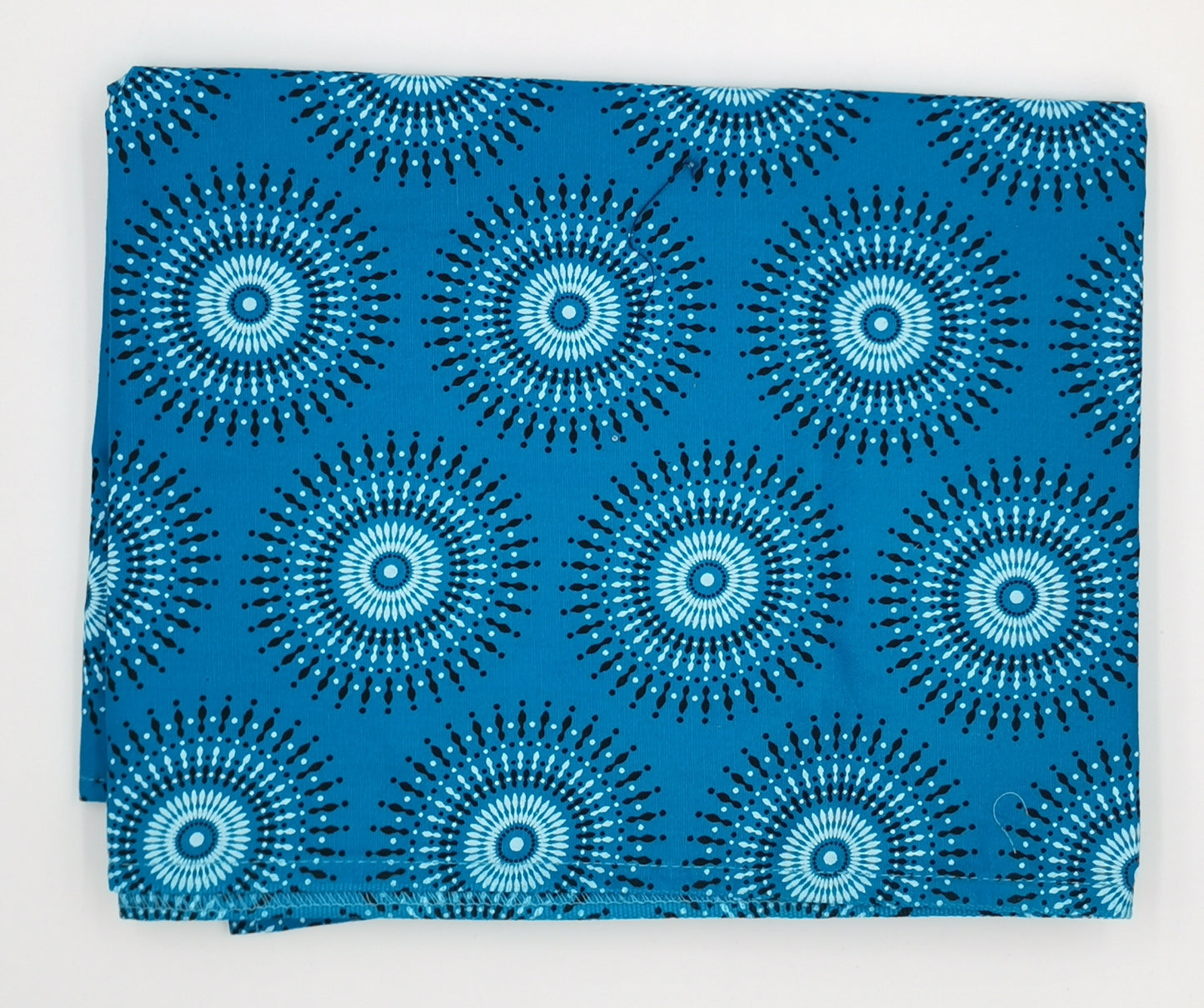 Table Runner - Shweshwe Blue Twirl