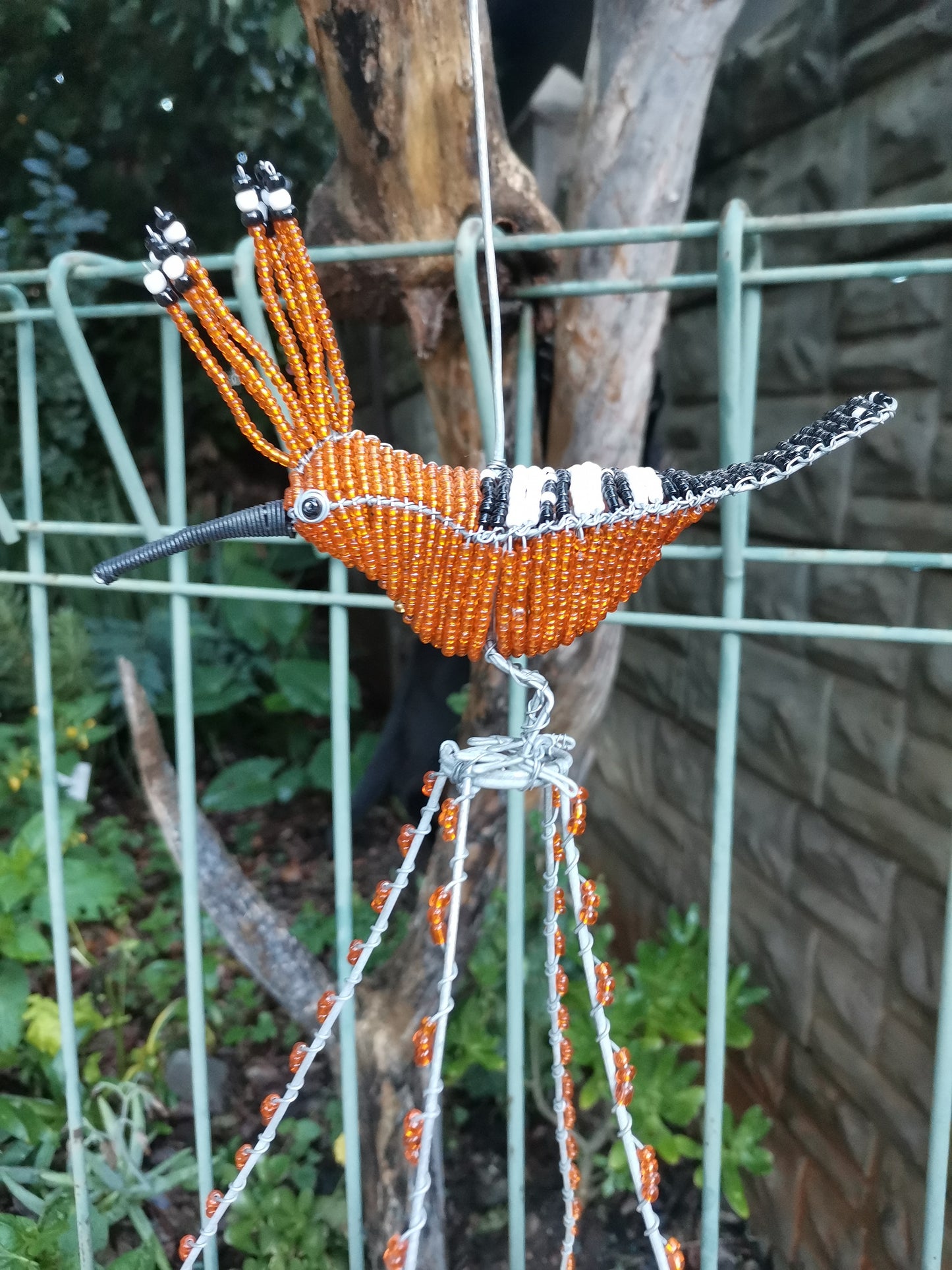 Beaded Bird Feeder