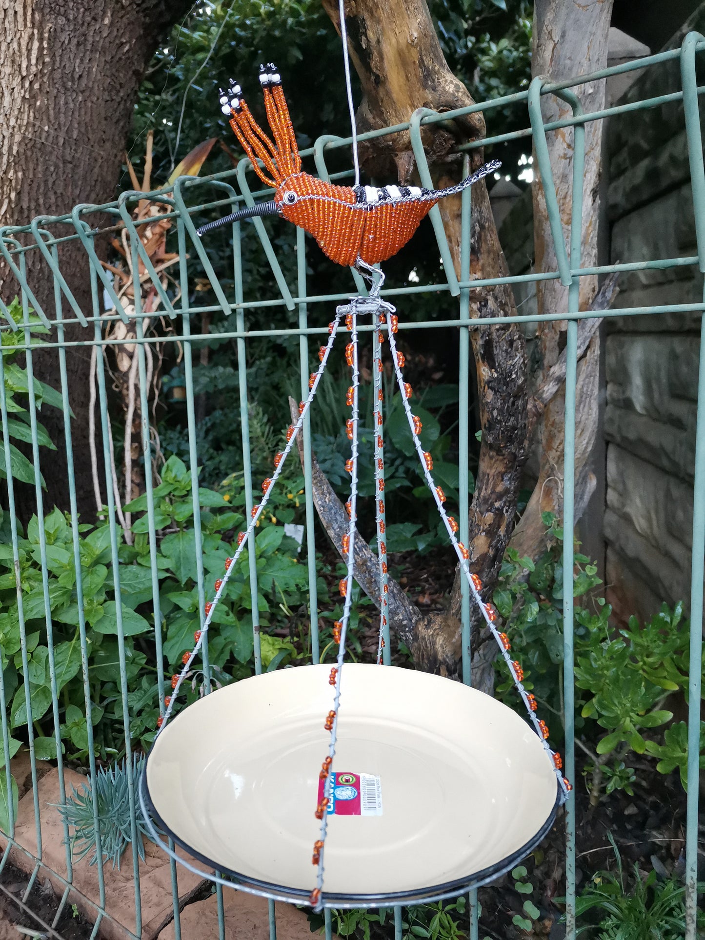 Beaded Bird Feeder
