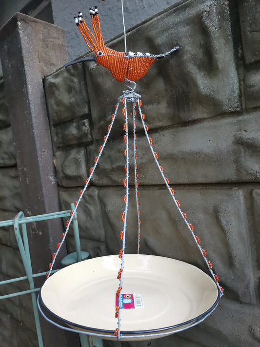 Beaded Bird Feeder