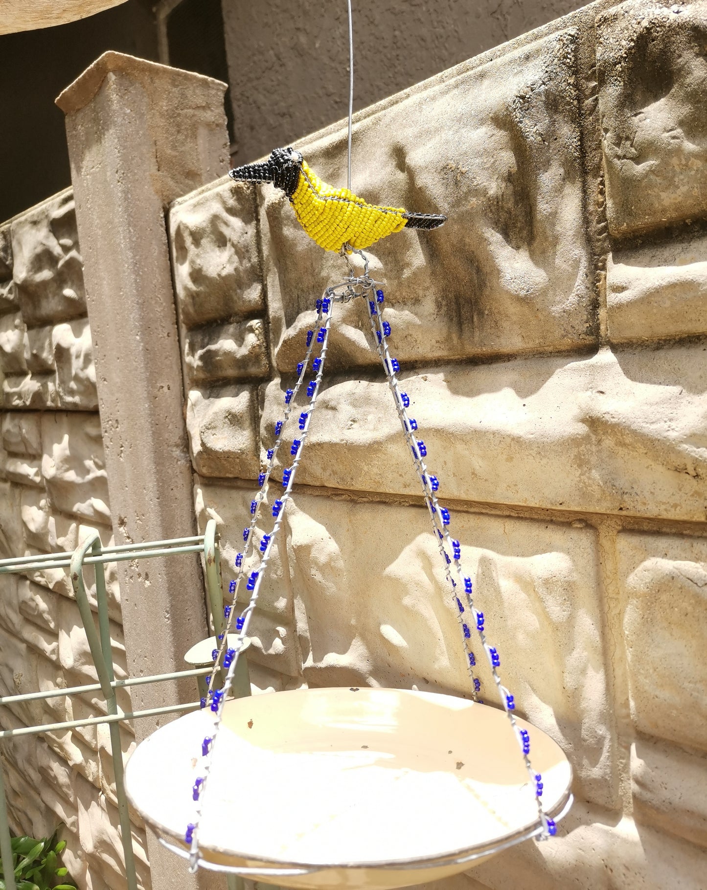 Beaded Bird Feeder