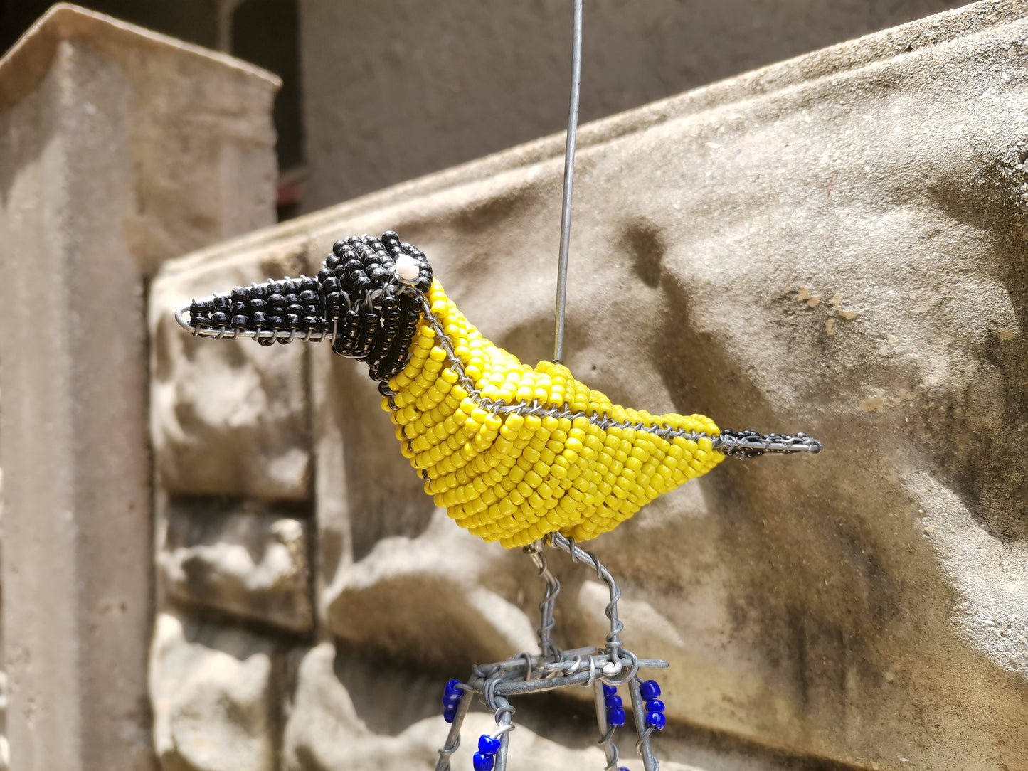 Beaded Bird Feeder