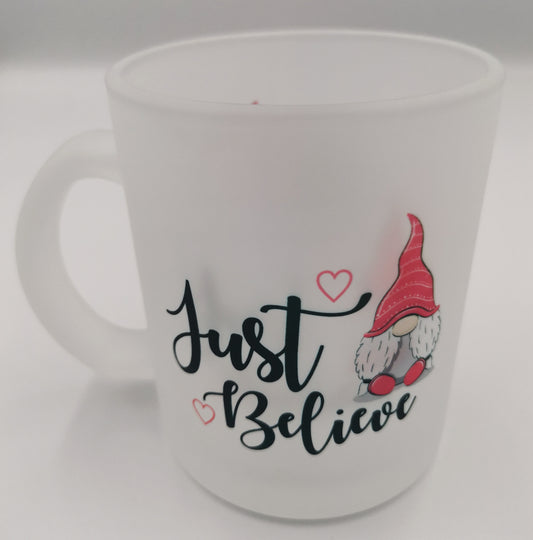 Gnome Glass Mug