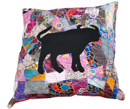 Handmade Buffalo Cushion