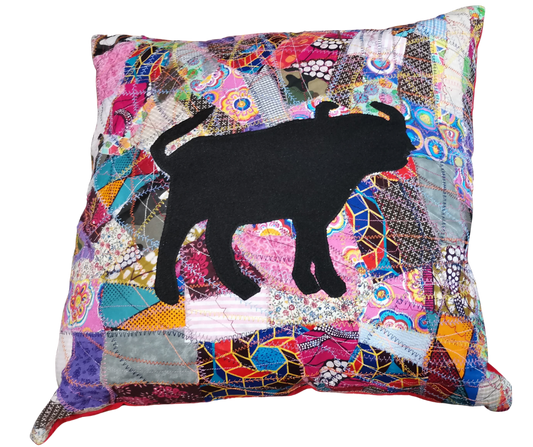 Handmade Buffalo Cushion