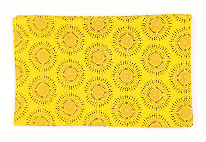 Table Runner - Shweshwe Bright Yellow Sun