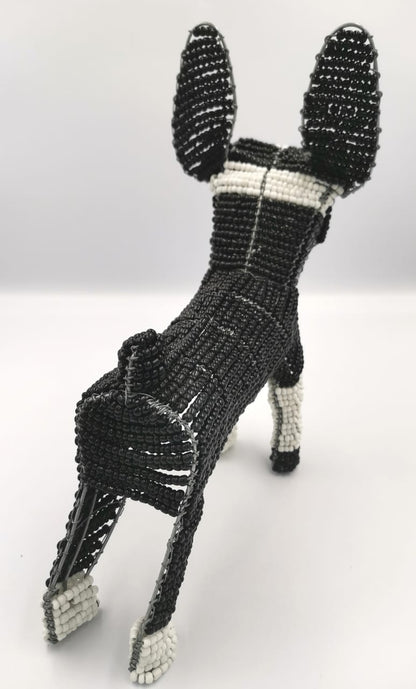 Beaded Wire Boston Terrier