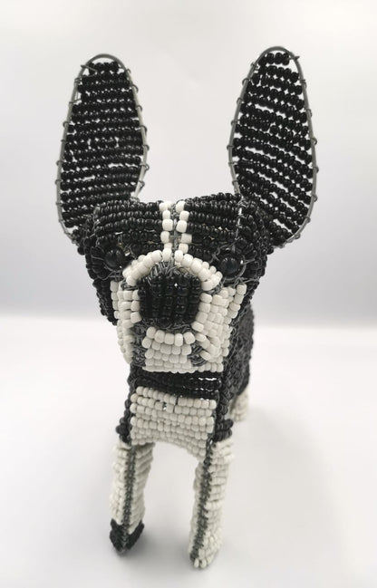 Beaded Wire Boston Terrier