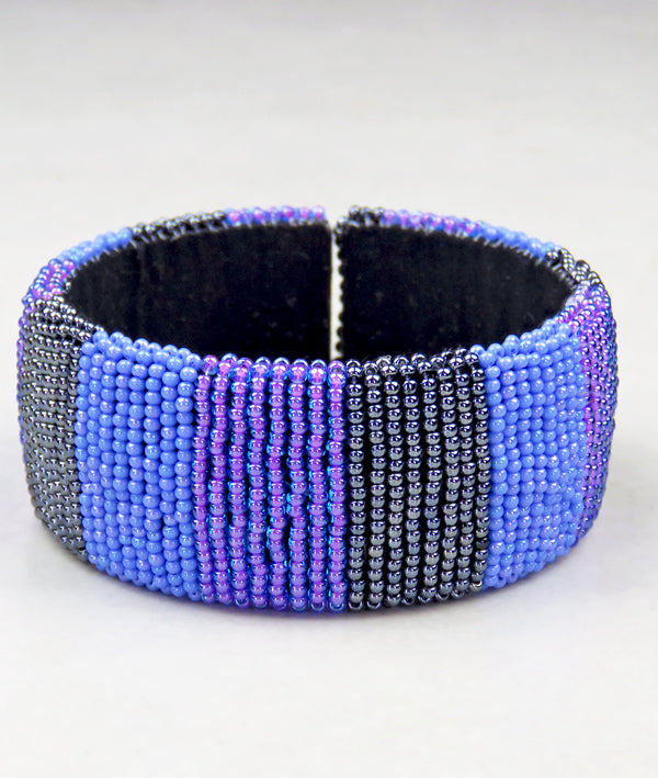 Wide Beaded Bangles