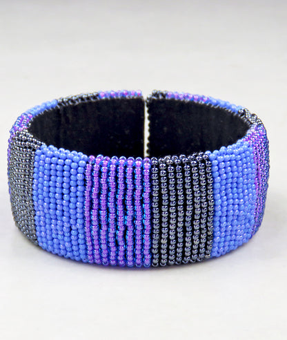 Wide Beaded Bangles