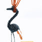 Beaded Crested Crane