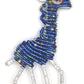 African Beaded Giraffe Fridge Magnet