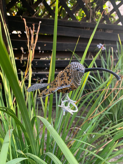 Beaded Garden Hummingbird