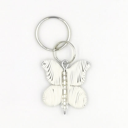 Butterfly Scooby Wire Keyring