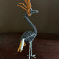 Beaded Crested Crane