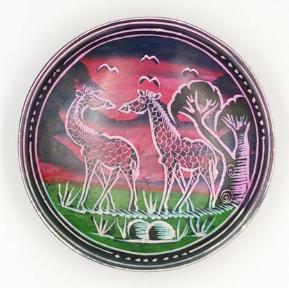 Giraffe Soapstone Bowl - Medium