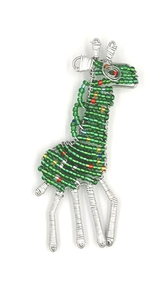 African Beaded Giraffe Fridge Magnet