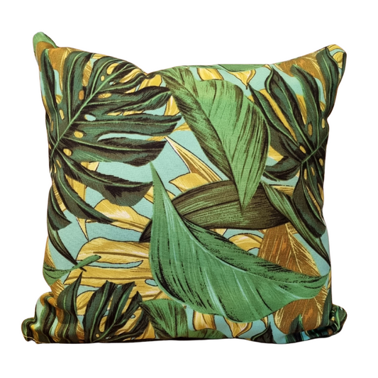 Green Leaves Cushion