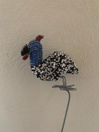 Beaded Garden Guinea Fowl