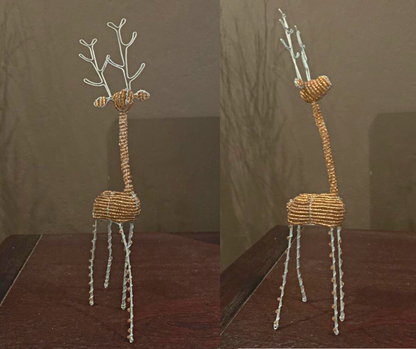 Beaded Reindeers - Medium