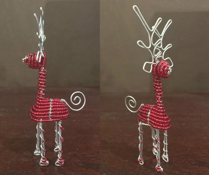 Beaded Reindeers - Small