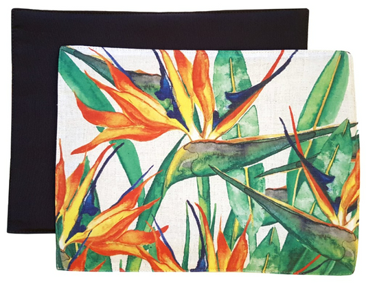 Fabric Placemats - Strelitzia