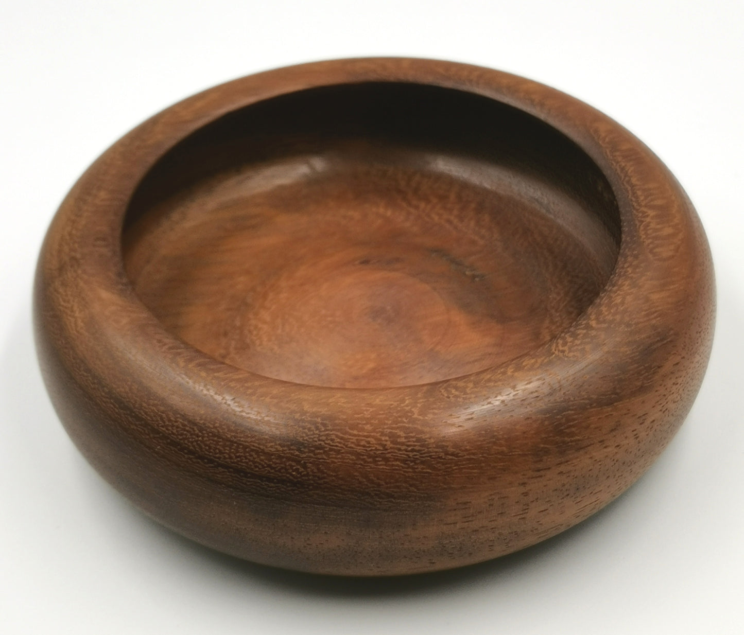 Wooden Bowl with Rounded Sides - Figured Kiaat