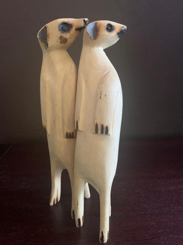 Wooden Meerkat