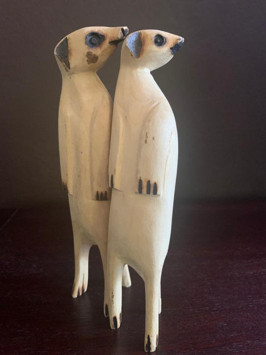 Wooden Meerkat