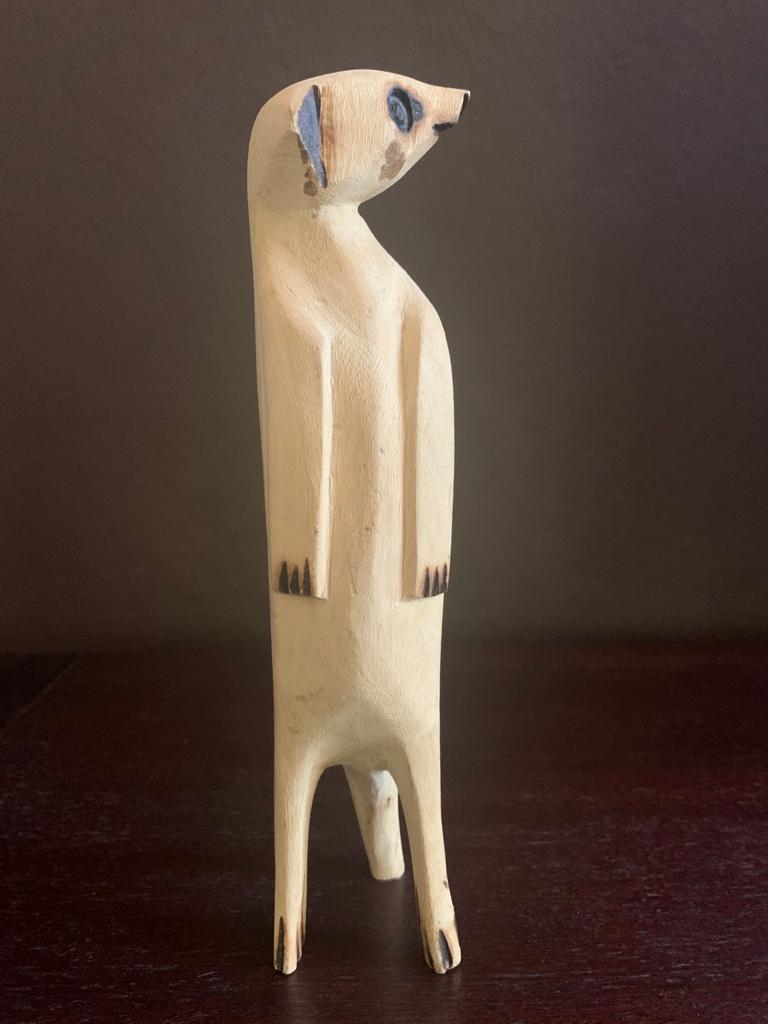 Wooden Meerkat