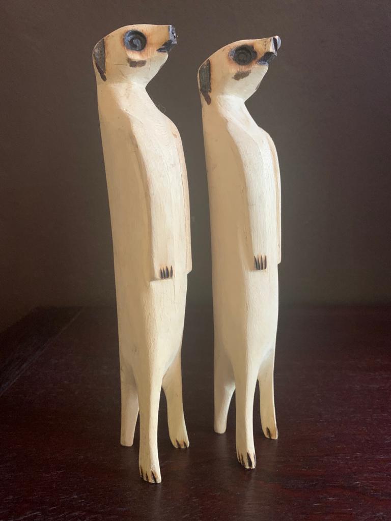 Wooden Meerkat