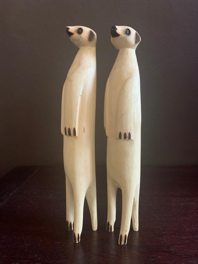 Wooden Meerkat