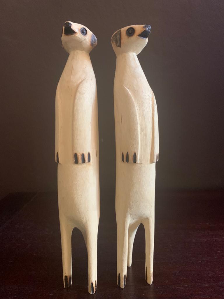 Wooden Meerkat