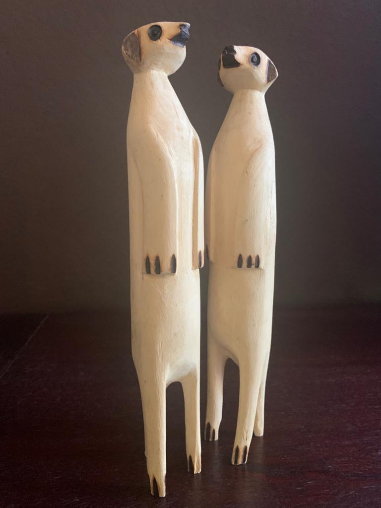 Wooden Meerkat